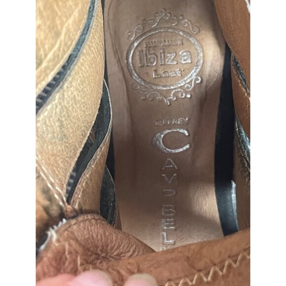 Jeffrey Campbell slash cap size 8 womens boots black suede - Picture 5 of 11